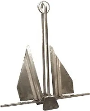 Kimpex Slip-Ring Anchor 6 lbs Corrosion Resistant Zinc Plates Steel Co