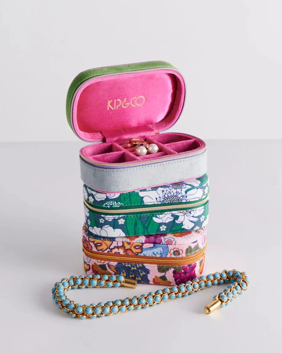 Kip & Co HOME  | Lyon Travel Velvet Jewellery Box