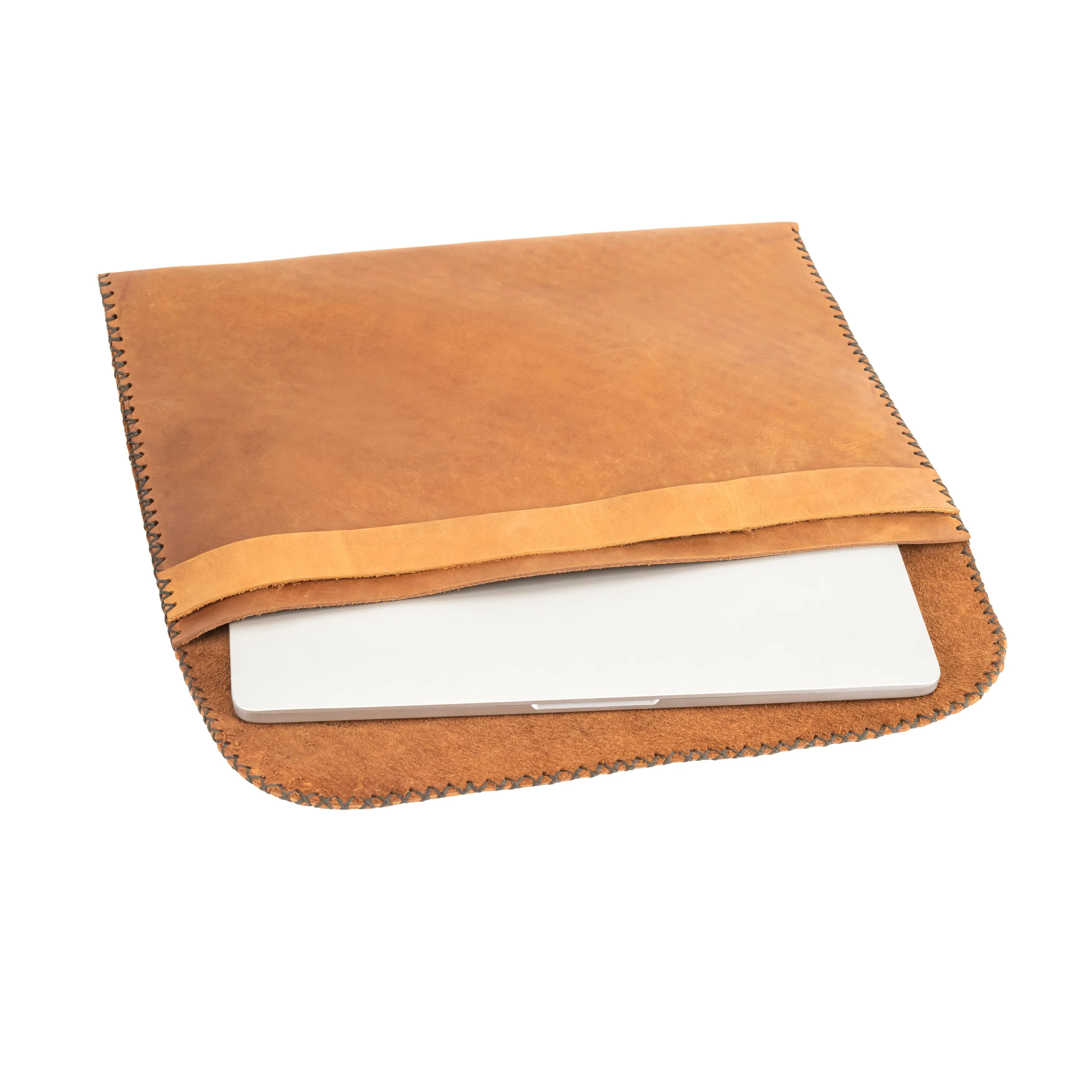 Laptop Leather Cover | Brown