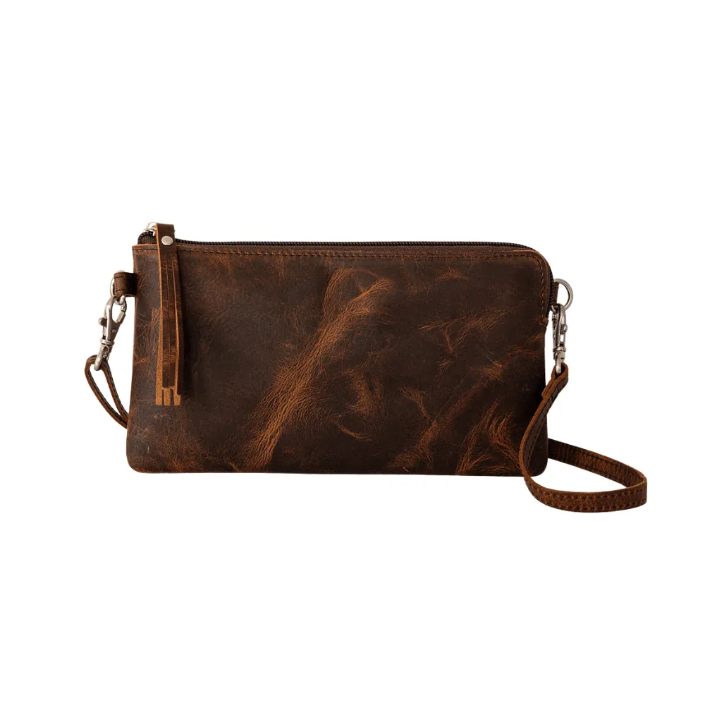 Layne Sling/Waist Bag | Leather | Distressed