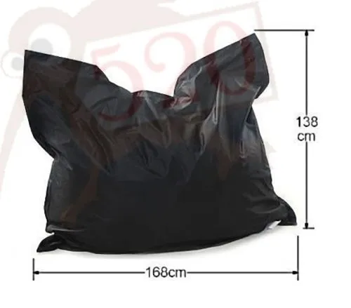 LAZY BEAN® OXFORD Large Bean Bag Cover Indoor/Outdoor Anti UV 30 *Charcol