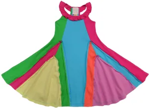 Lemon Loves Lime Over the Rainbow Dress