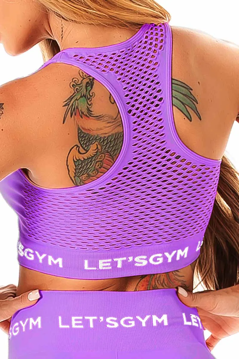 Let's Gym Orchid Seamless Anti-Cellulite Bra