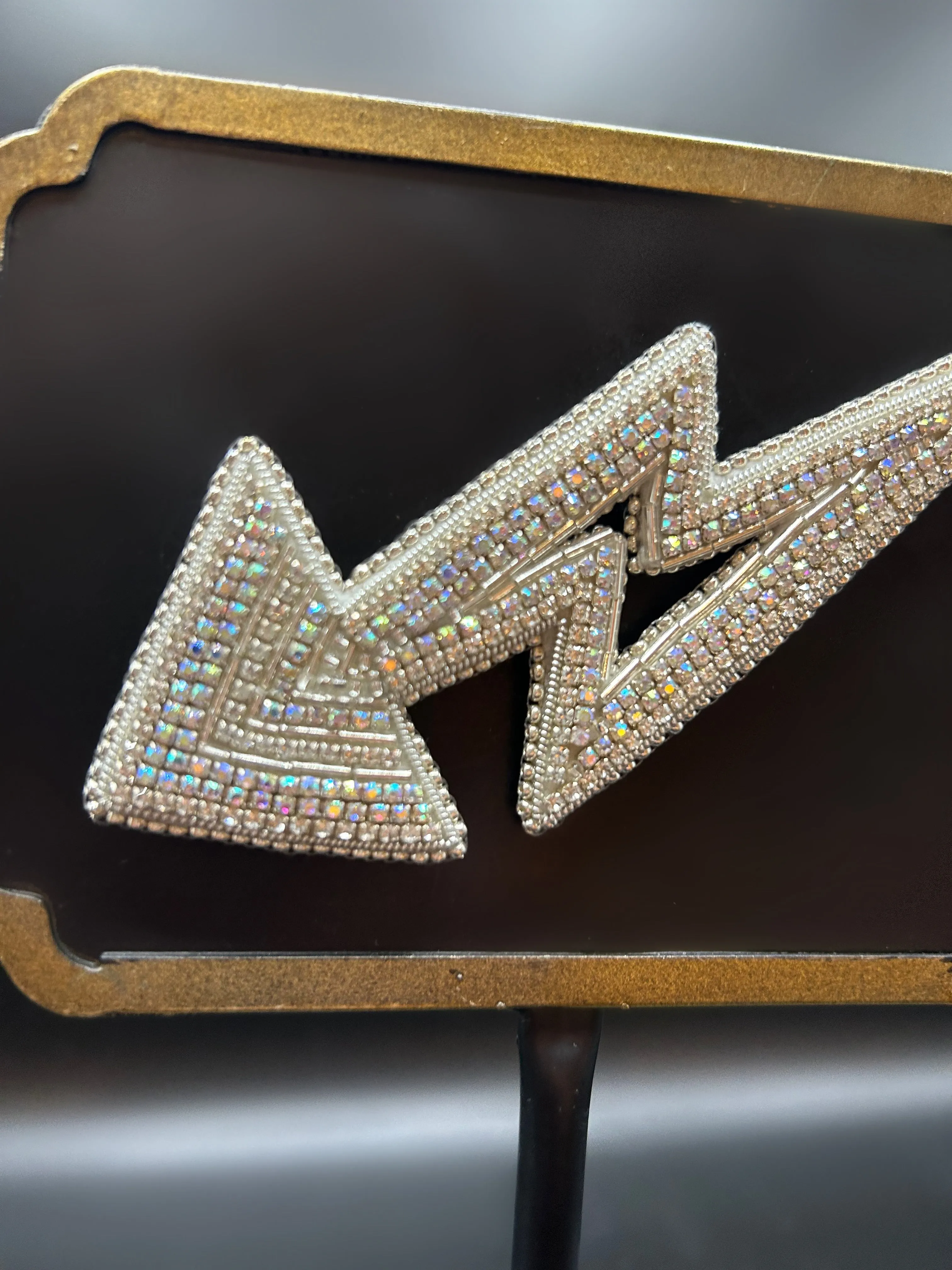 Lightning Bolt Brooch