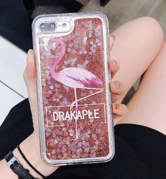 Liquid Quicksand Glitter Case For iPhone X