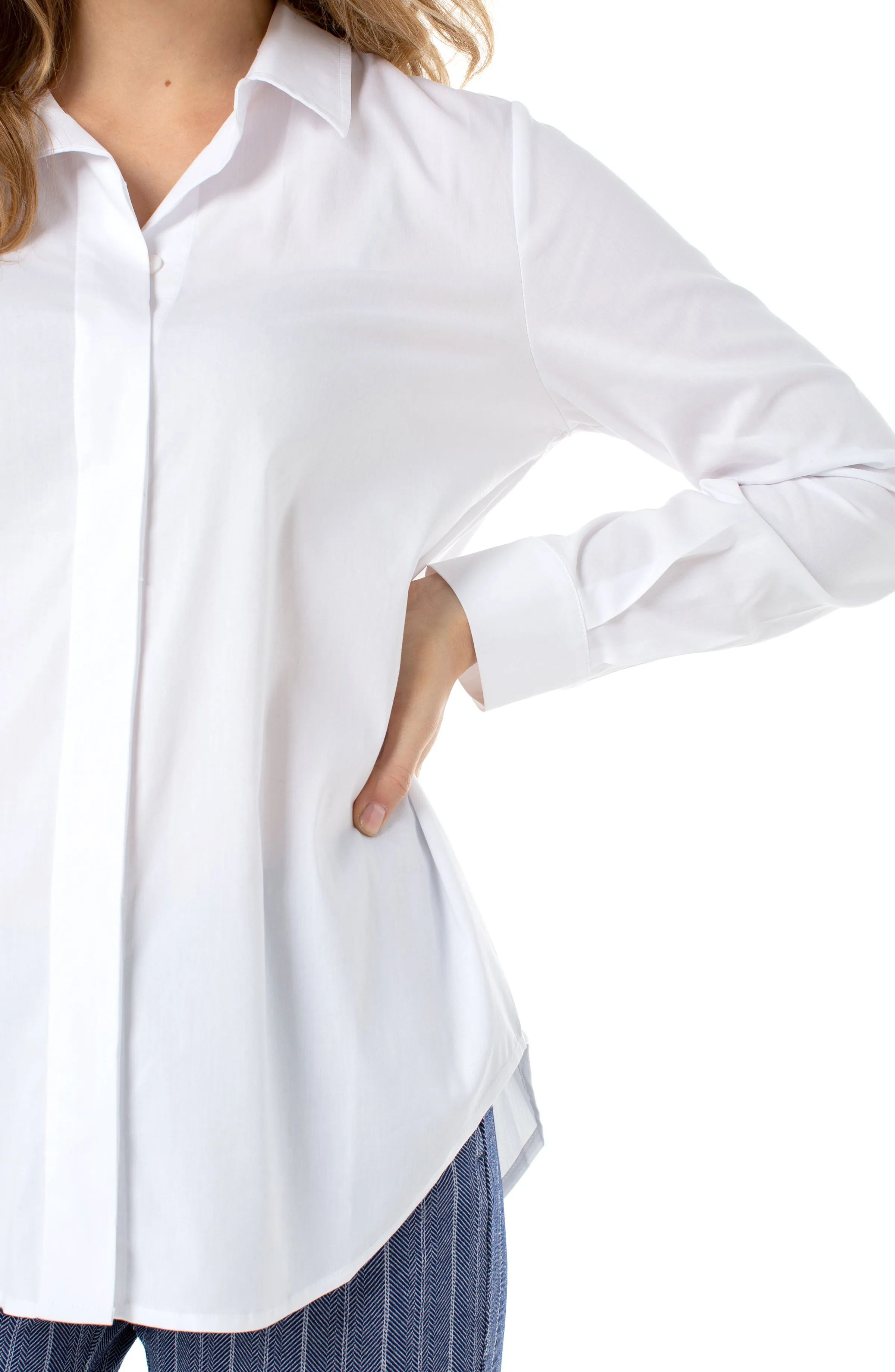 Liverpool Hidden Placket Shirt