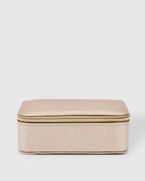 LOUENHIDE Ellie Jewellery Box - Champagne