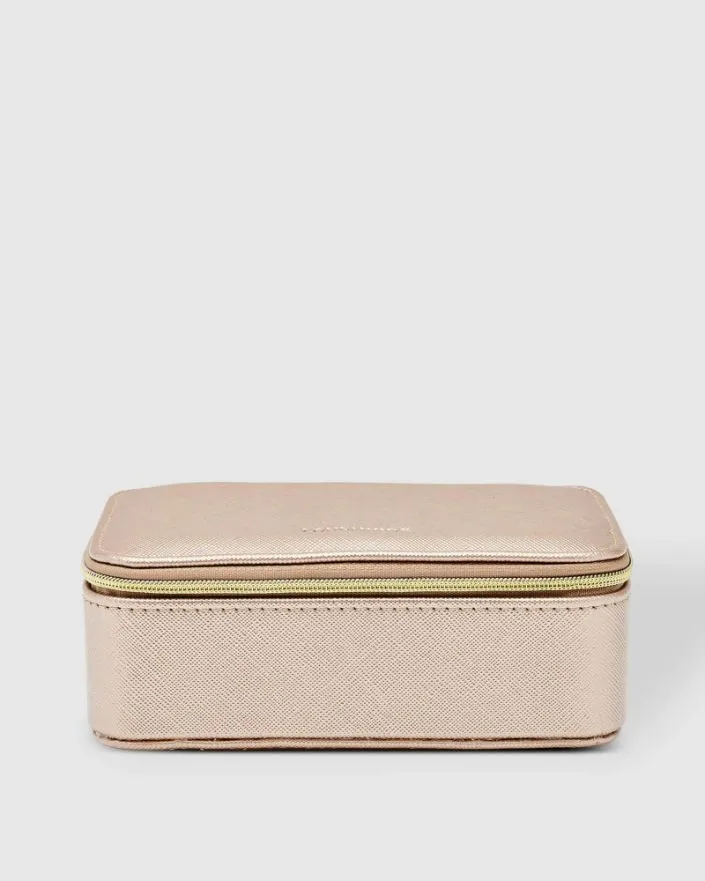 LOUENHIDE Ellie Jewellery Box - Champagne