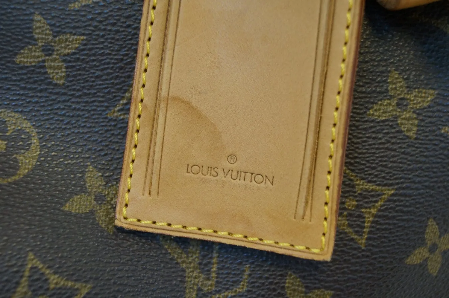 LOUIS VUITTON Monogram Keepall Bandouliere 55 Boston Bag