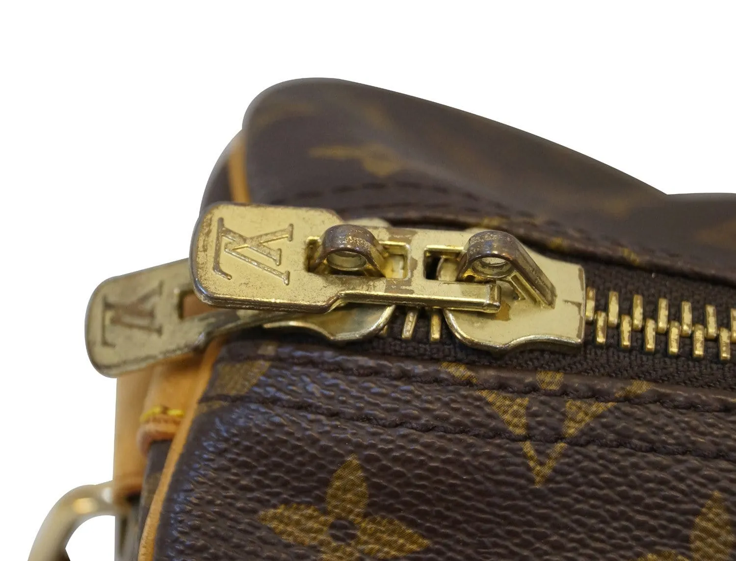 LOUIS VUITTON Monogram Keepall Bandouliere 55 Boston Bag