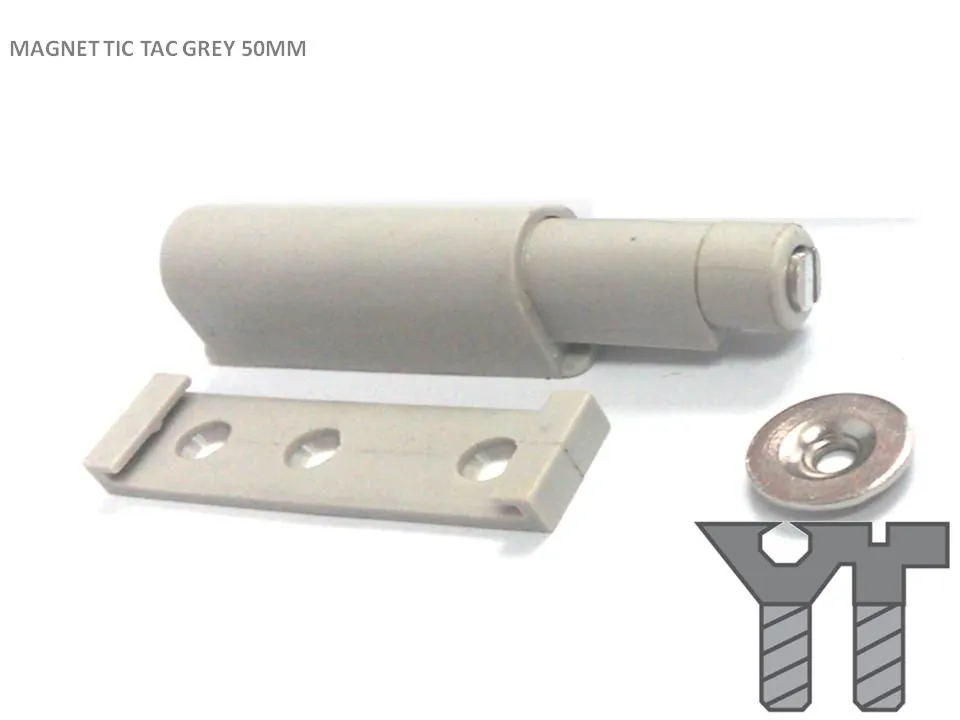 MAGNET TIC TAC GREY 50MM