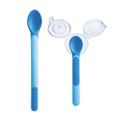 MAM Feeding Spoon And Cover (Heat Sensitive) (6m )