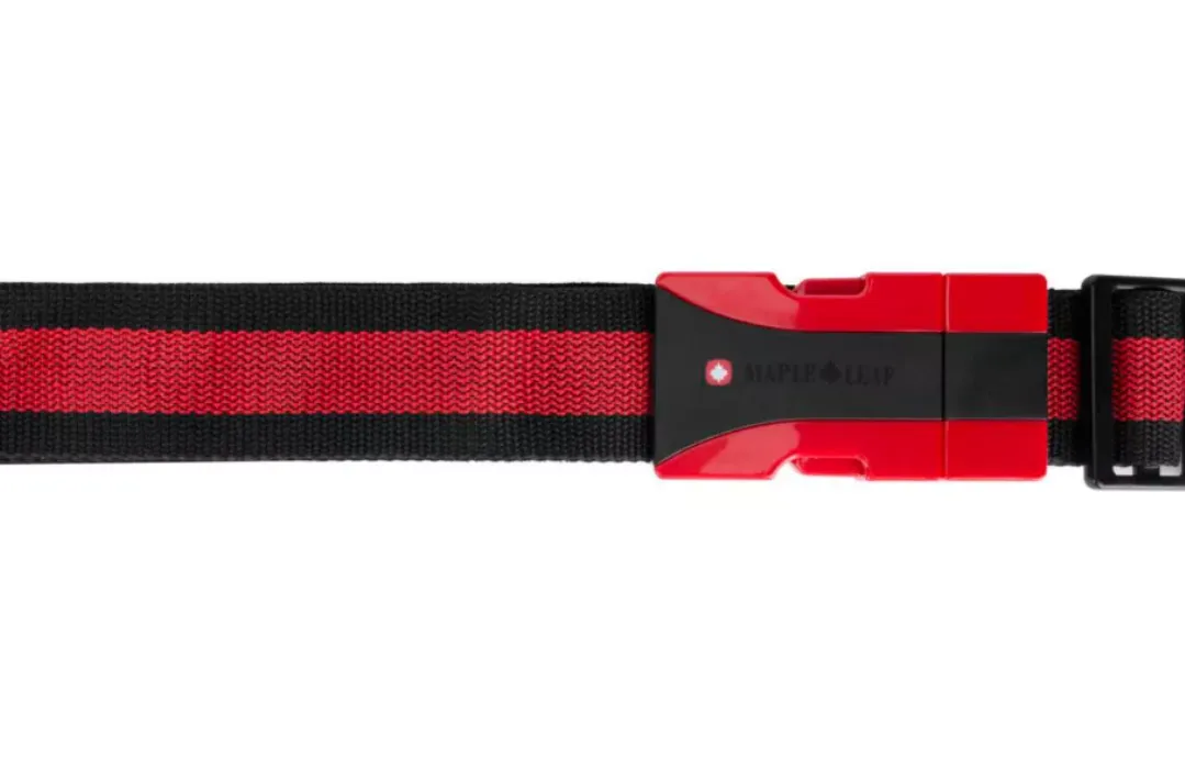 Maple Leaf Luggage Strap