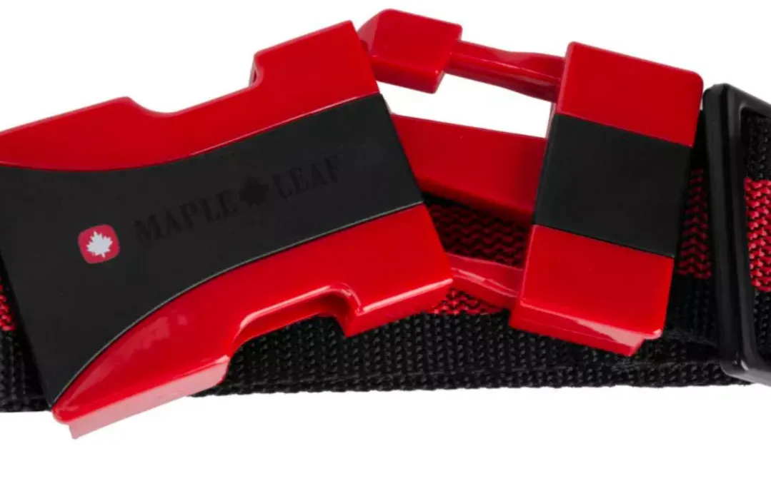 Maple Leaf Luggage Strap