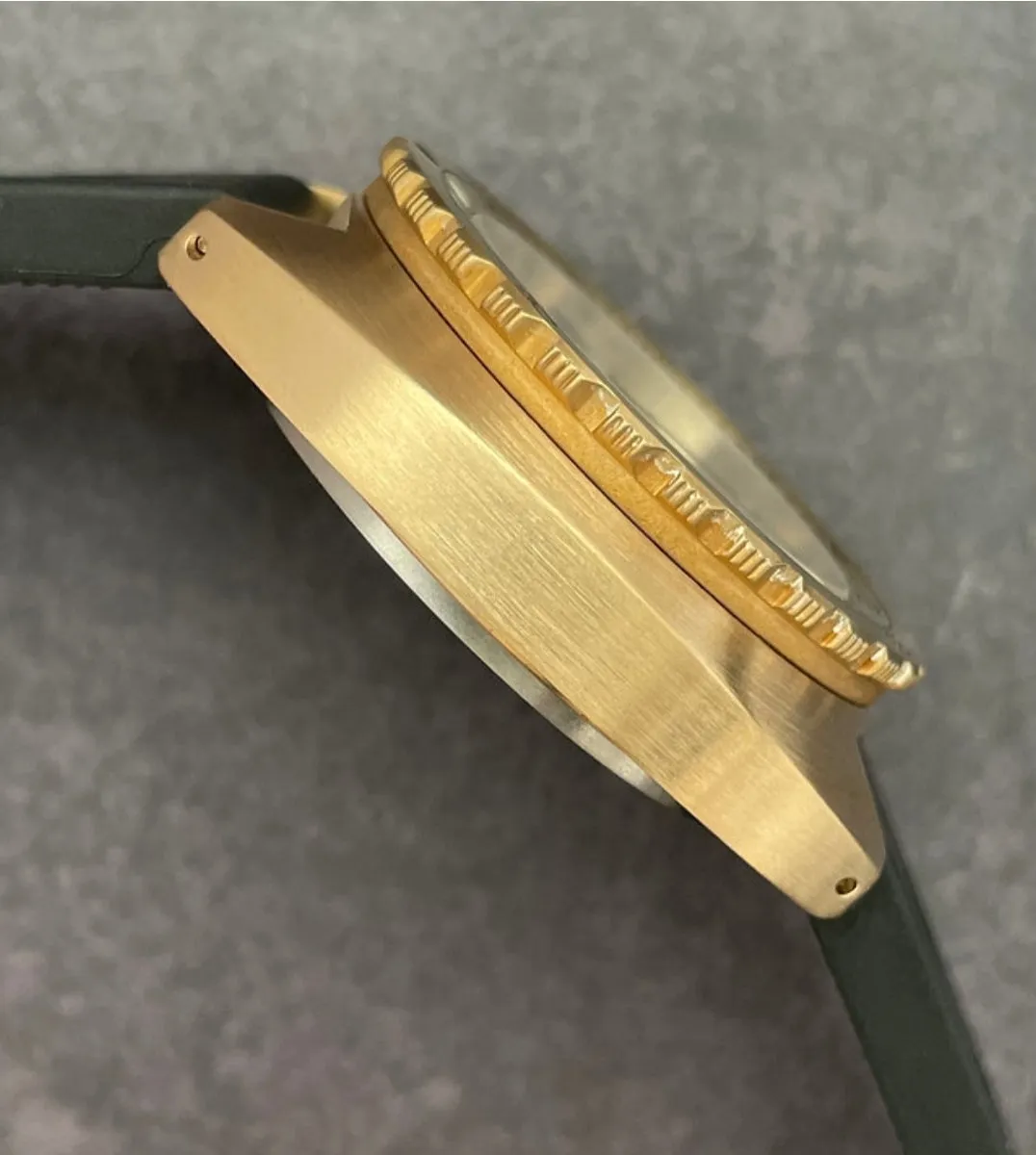 Maranez Samui Brass Watch Orange