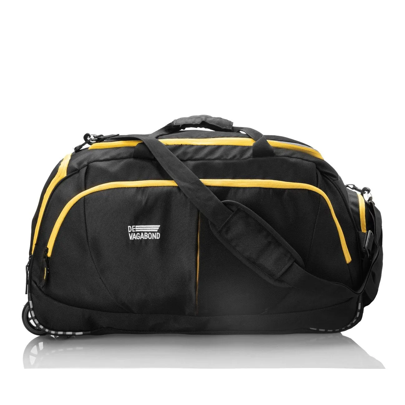 Max Duffle wheeler packable Black