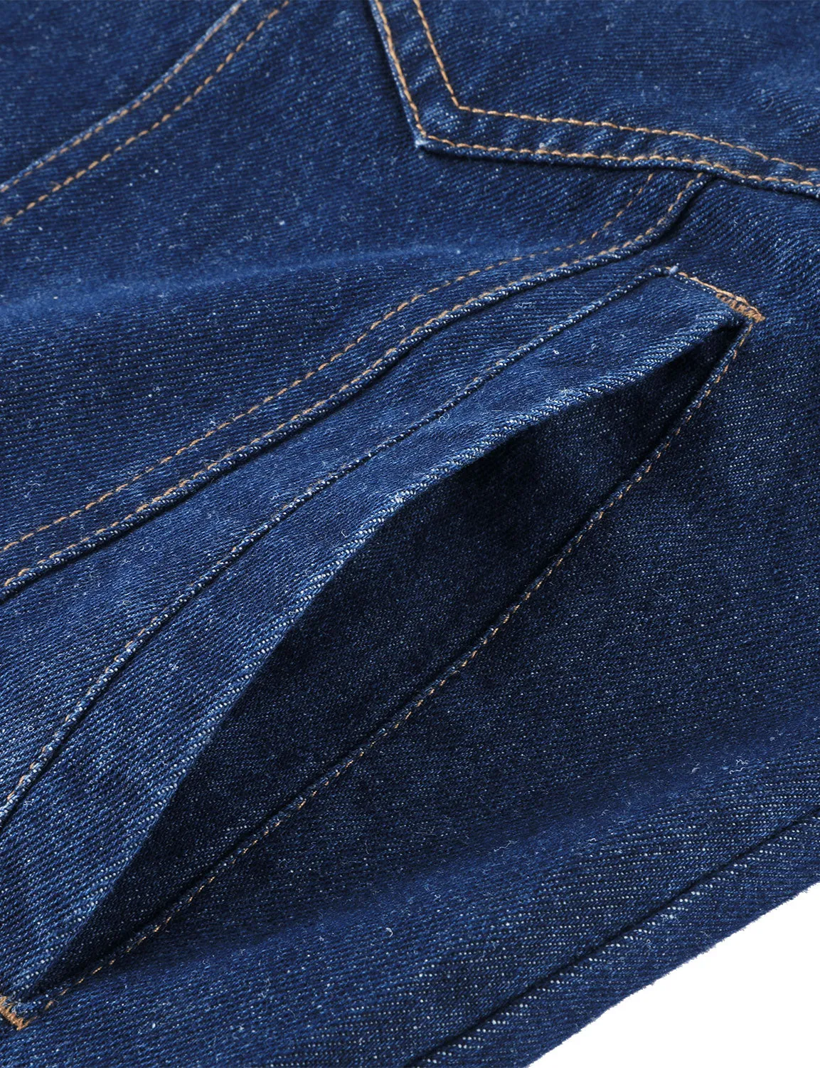 Men's Denim Long Sleeve Western Cardigan Fall Winter Jacket Coat