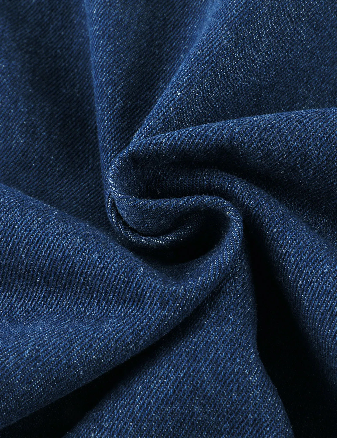 Men's Denim Long Sleeve Western Cardigan Fall Winter Jacket Coat