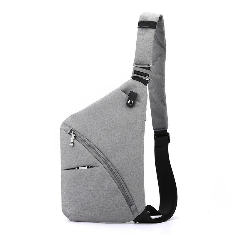 men'scrossbody,anti-theft and closefitting chestbag Underarm bag