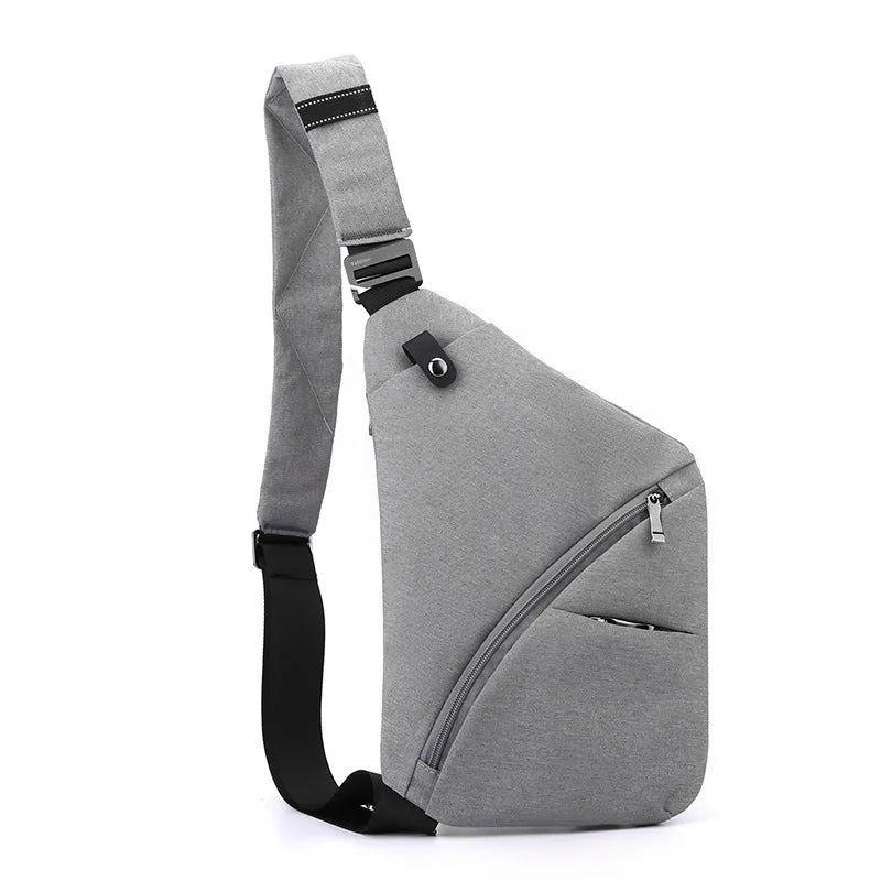 men'scrossbody,anti-theft and closefitting chestbag Underarm bag