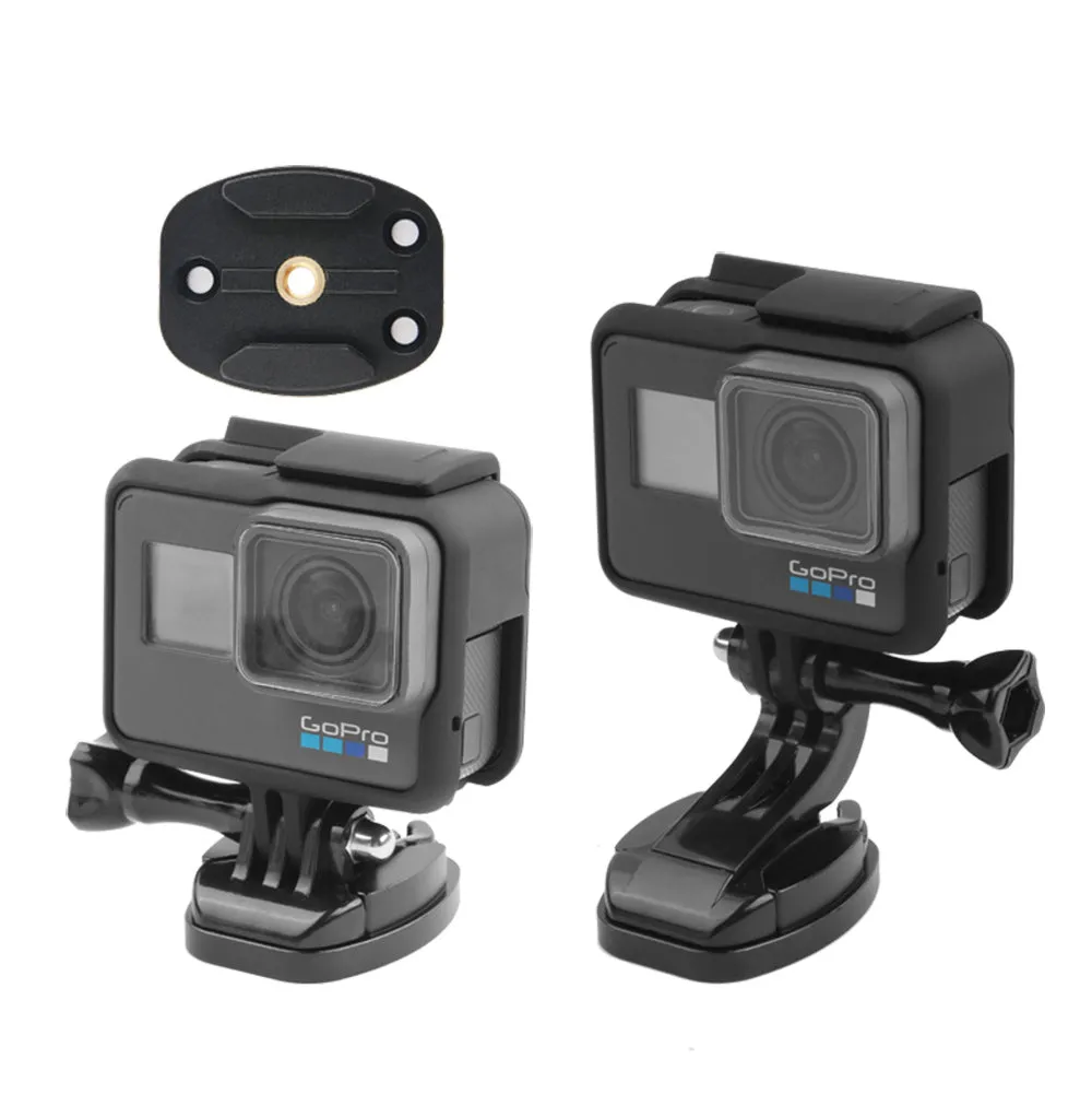 Metal Quick Release Mount for GoPro8/7/6 osmo action Tripod Plate Bracket Base red