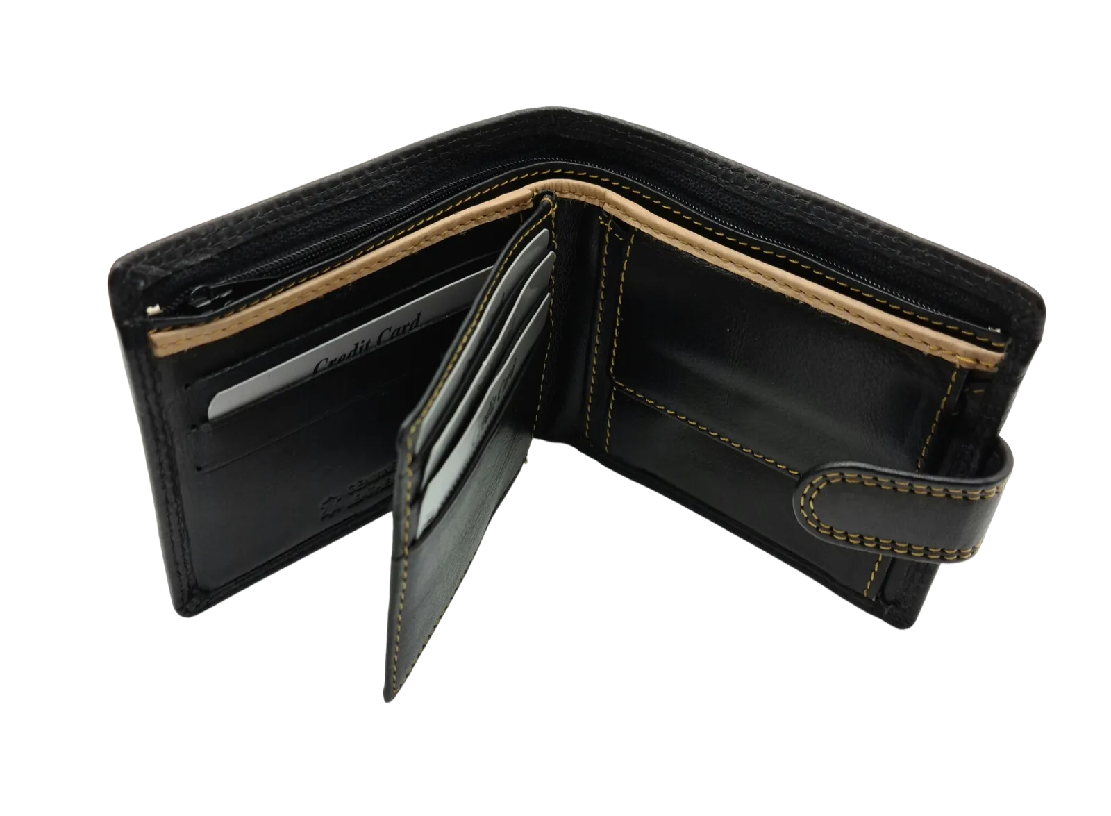 Migant Design leather wallet with RFID protection 6213