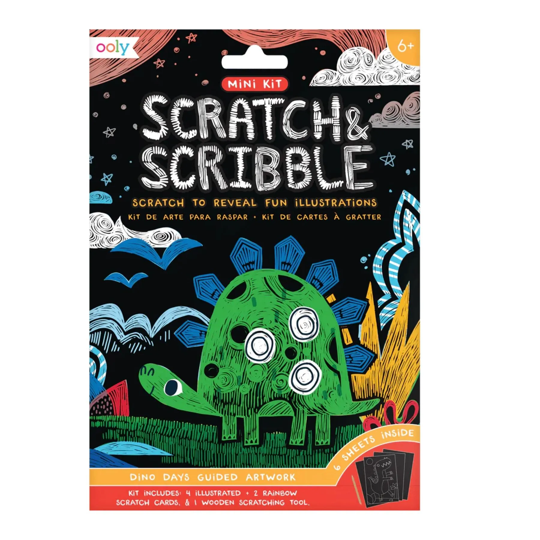 Mini Scratch   Scribble Art Kit