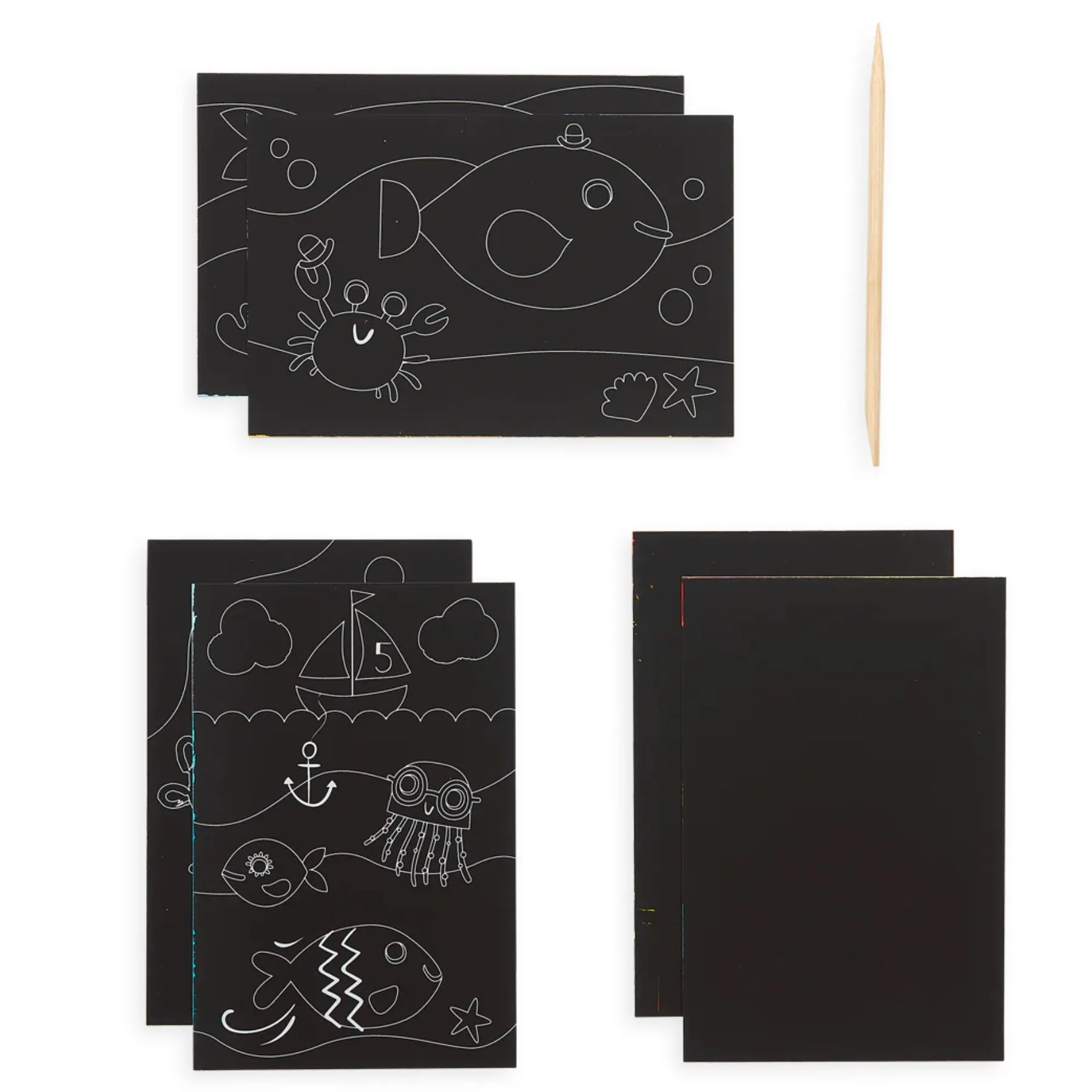 Mini Scratch   Scribble Art Kit