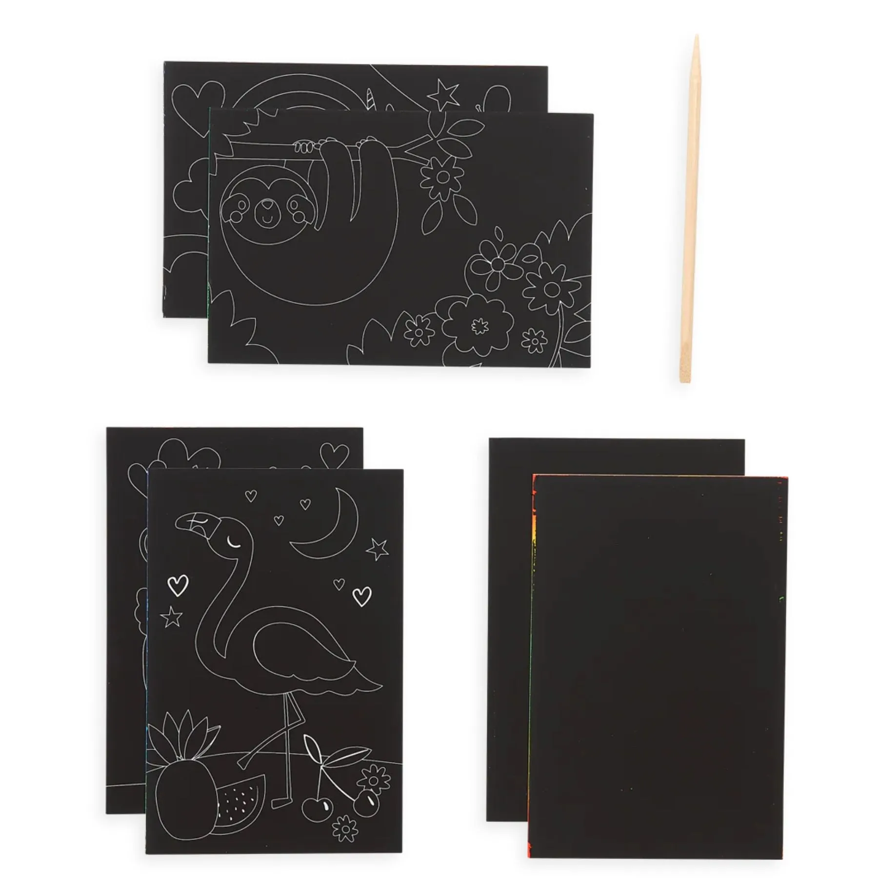 Mini Scratch   Scribble Art Kit