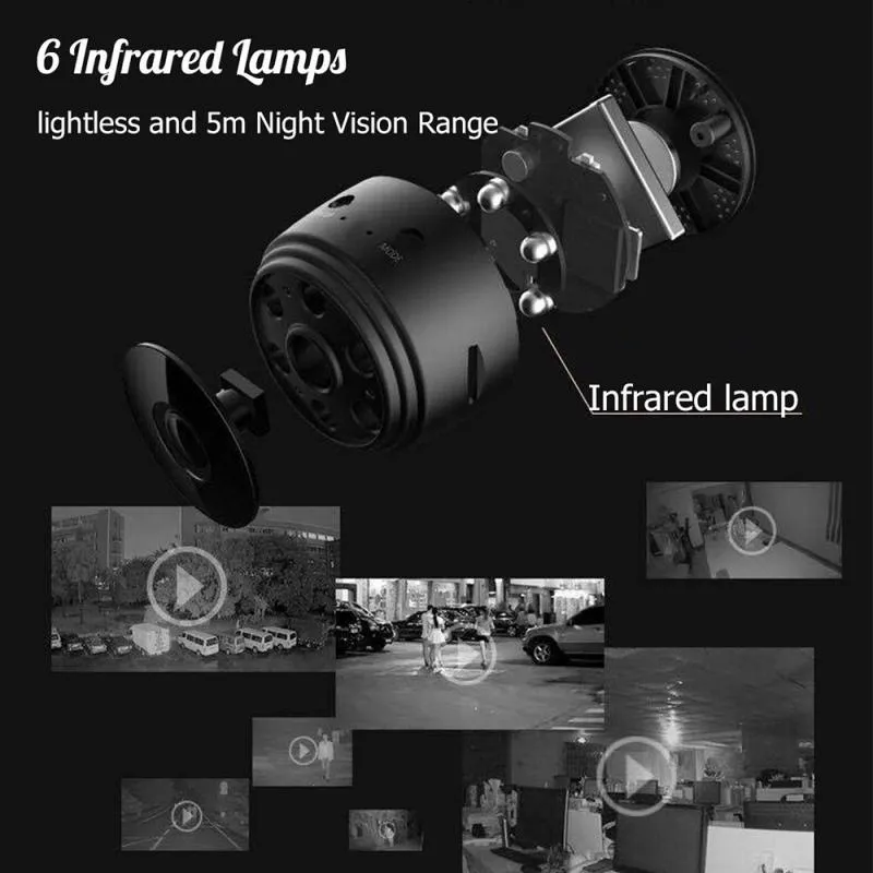 Mini Spy WiFi Camera 1080 P Wireless IP Camera