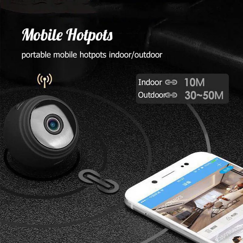 Mini Spy WiFi Camera 1080 P Wireless IP Camera