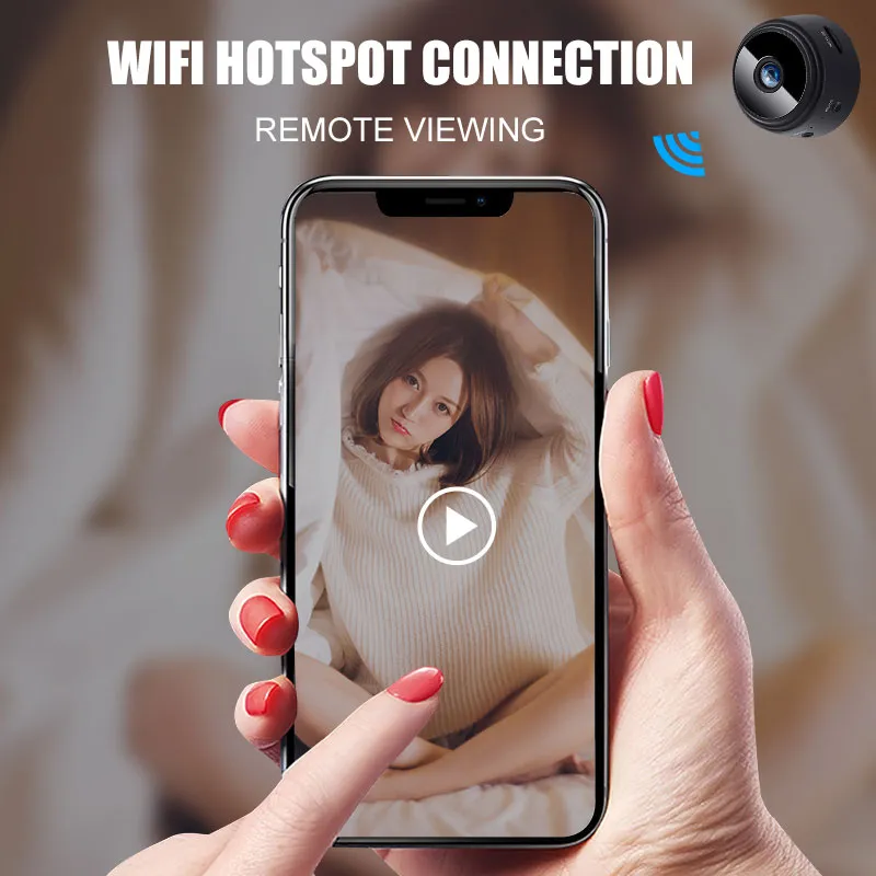 Mini Spy WiFi Camera 1080 P Wireless IP Camera