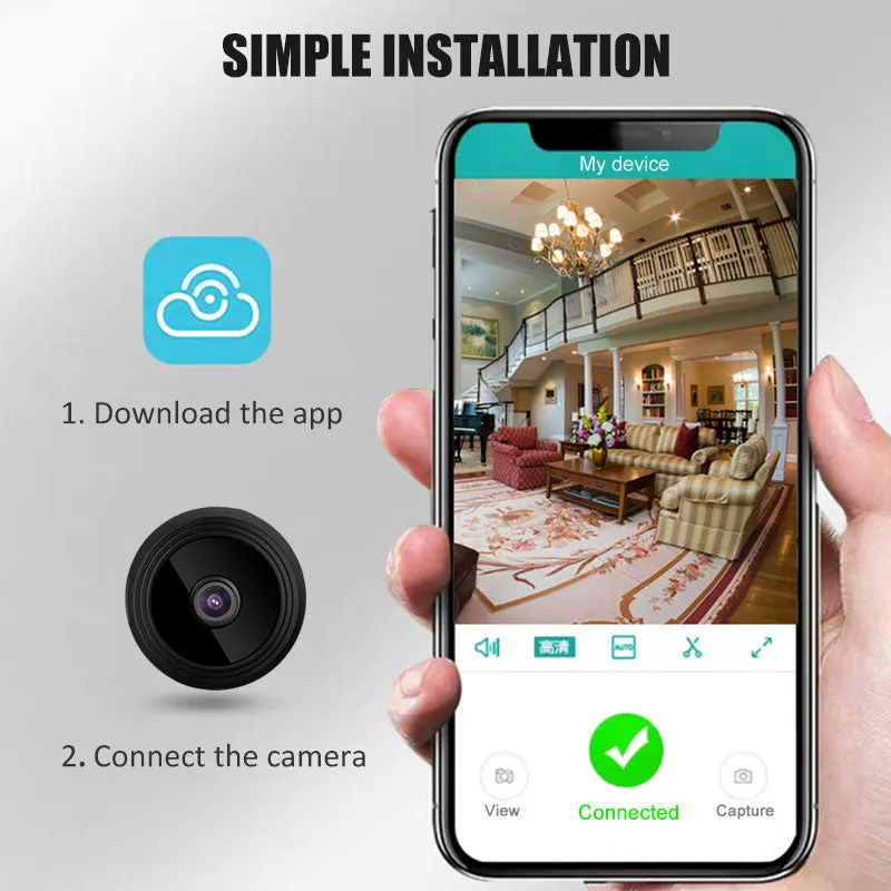 Mini Spy WiFi Camera 1080 P Wireless IP Camera