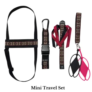 Mini Travel Set - Brown Scroll