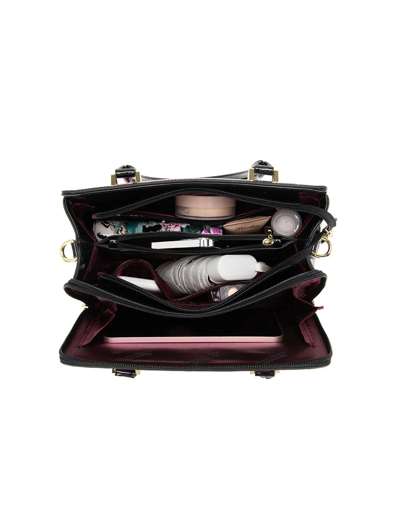 MIYUKI LEATHER GRIP HANDLE BAG- SF12-0343-SALE