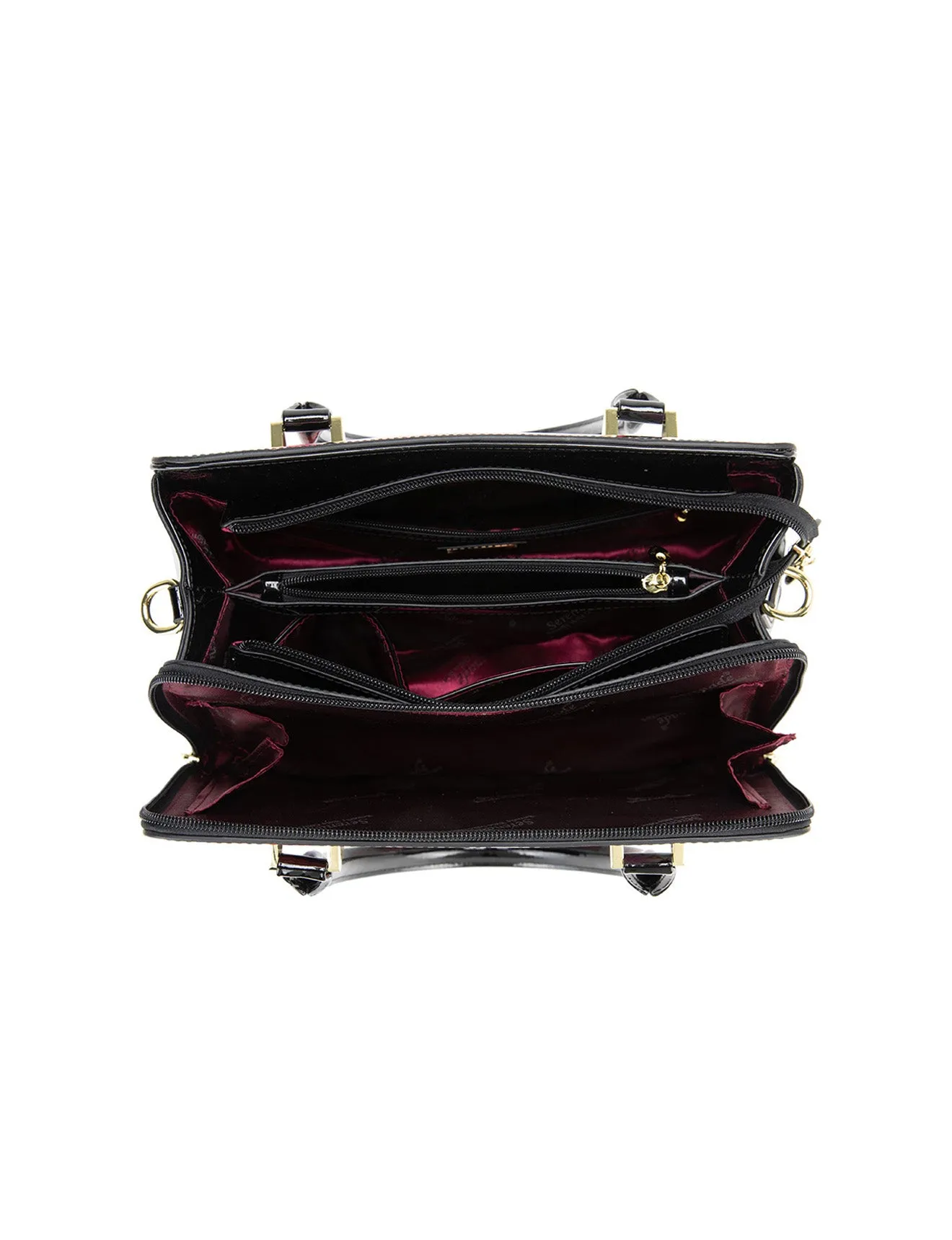 MIYUKI LEATHER GRIP HANDLE BAG- SF12-0343-SALE