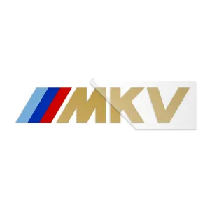 MKV Supra BM Stripes Inspired Decal