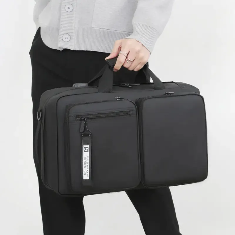 Mochila Multifuncional para Trabalho e Viagem perfeito para o seu laptop: Estilo e Praticidade!
