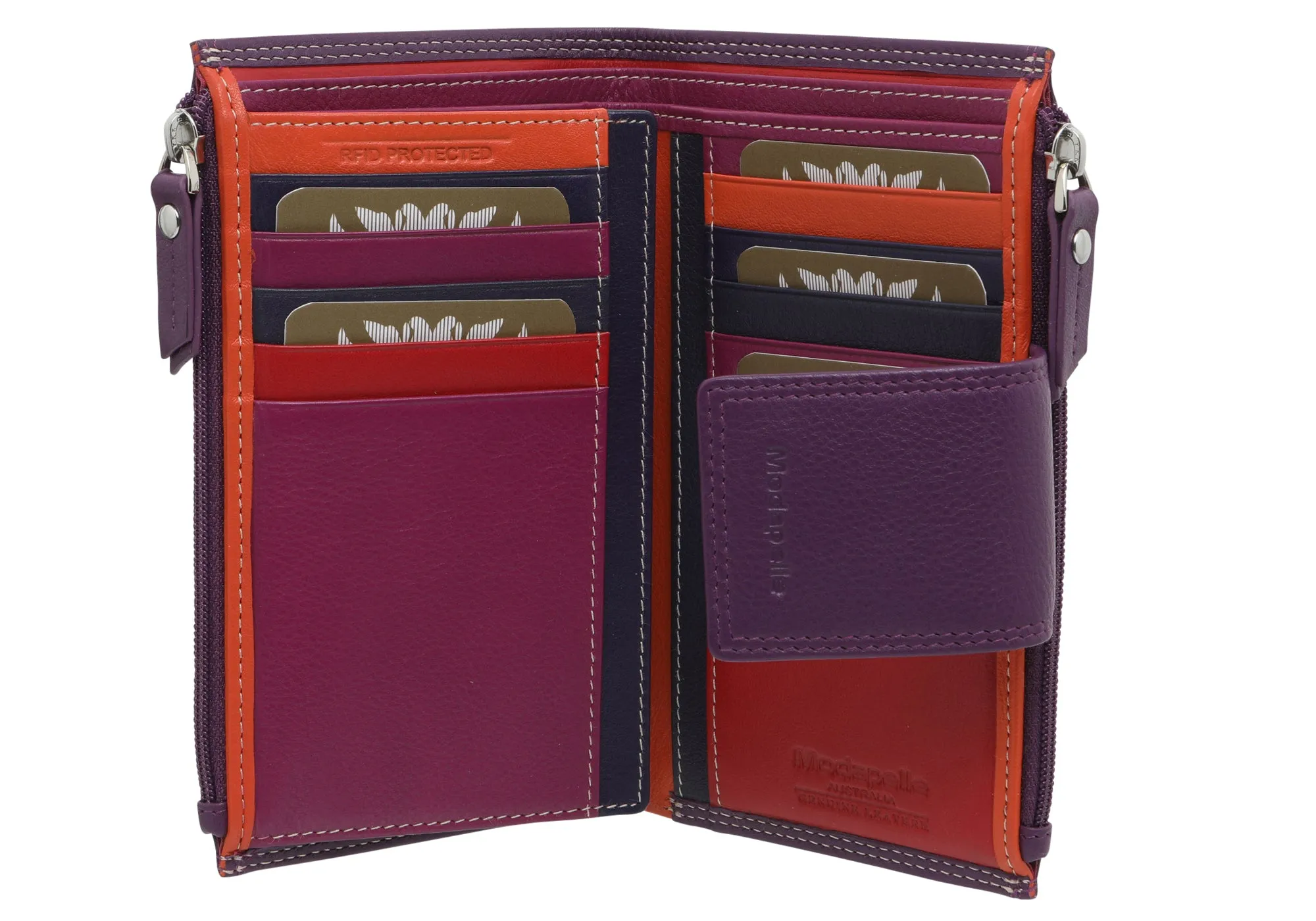 Modapelle Womens Leather Wallet 7275