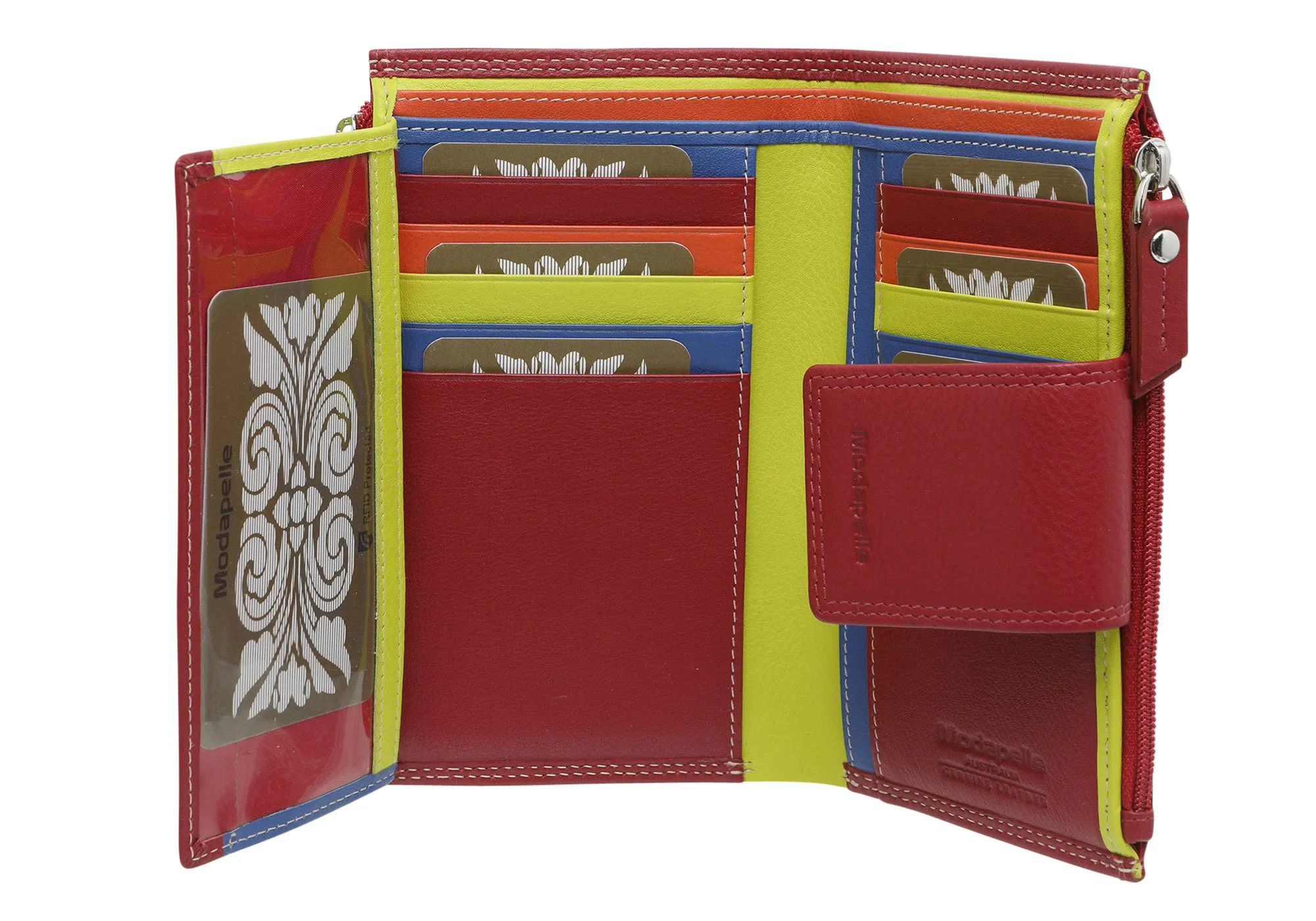 Modapelle Womens Leather Wallet 7275