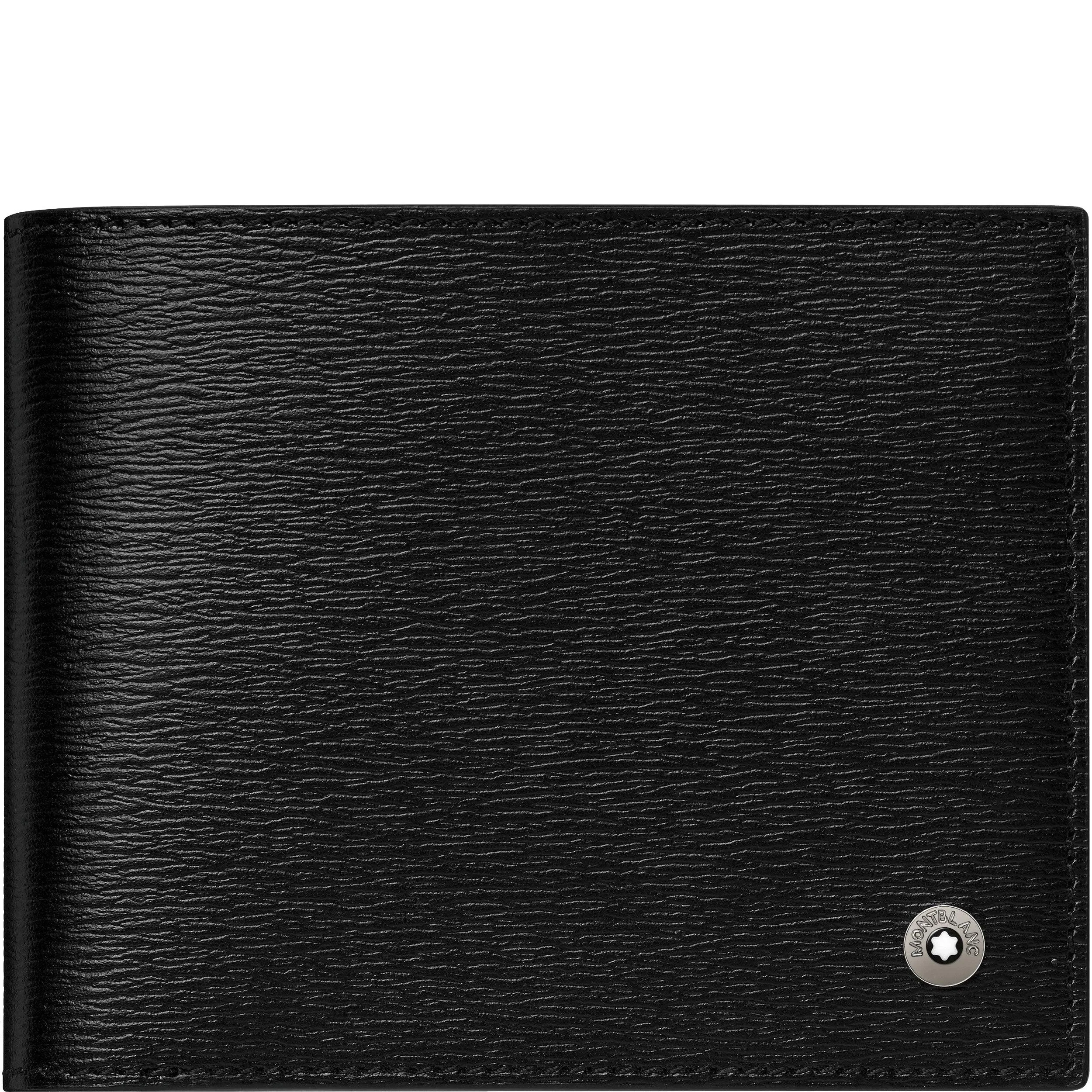 Montblanc Portfolio 6 compartments with stopsoldi 4810 Westside small black 114687