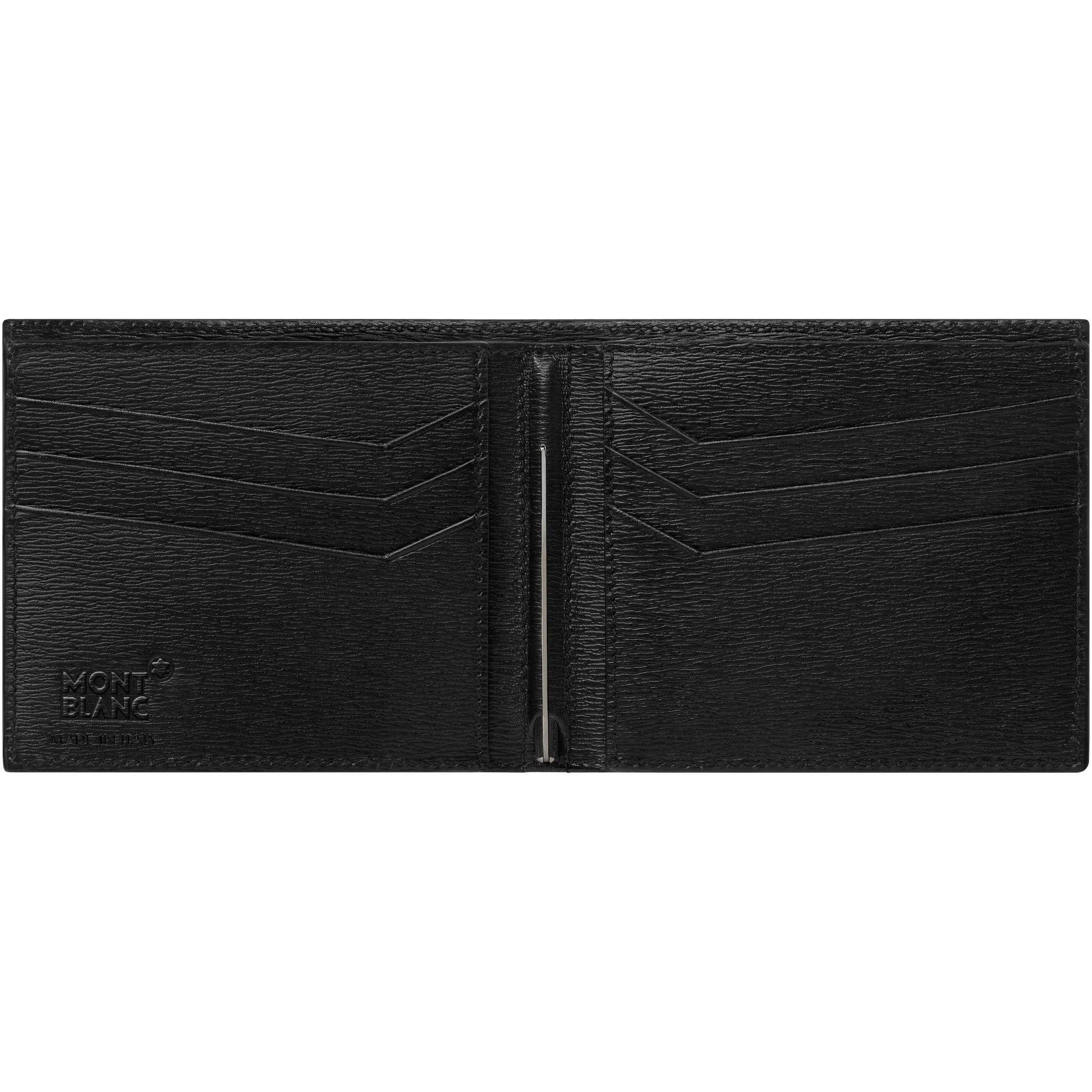 Montblanc Portfolio 6 compartments with stopsoldi 4810 Westside small black 114687