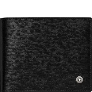 Montblanc Portfolio 6 compartments with stopsoldi 4810 Westside small black 114687