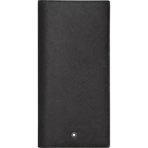 Montblanc vertical portfolio 12 compartments with visible pocket black tailoring 113207