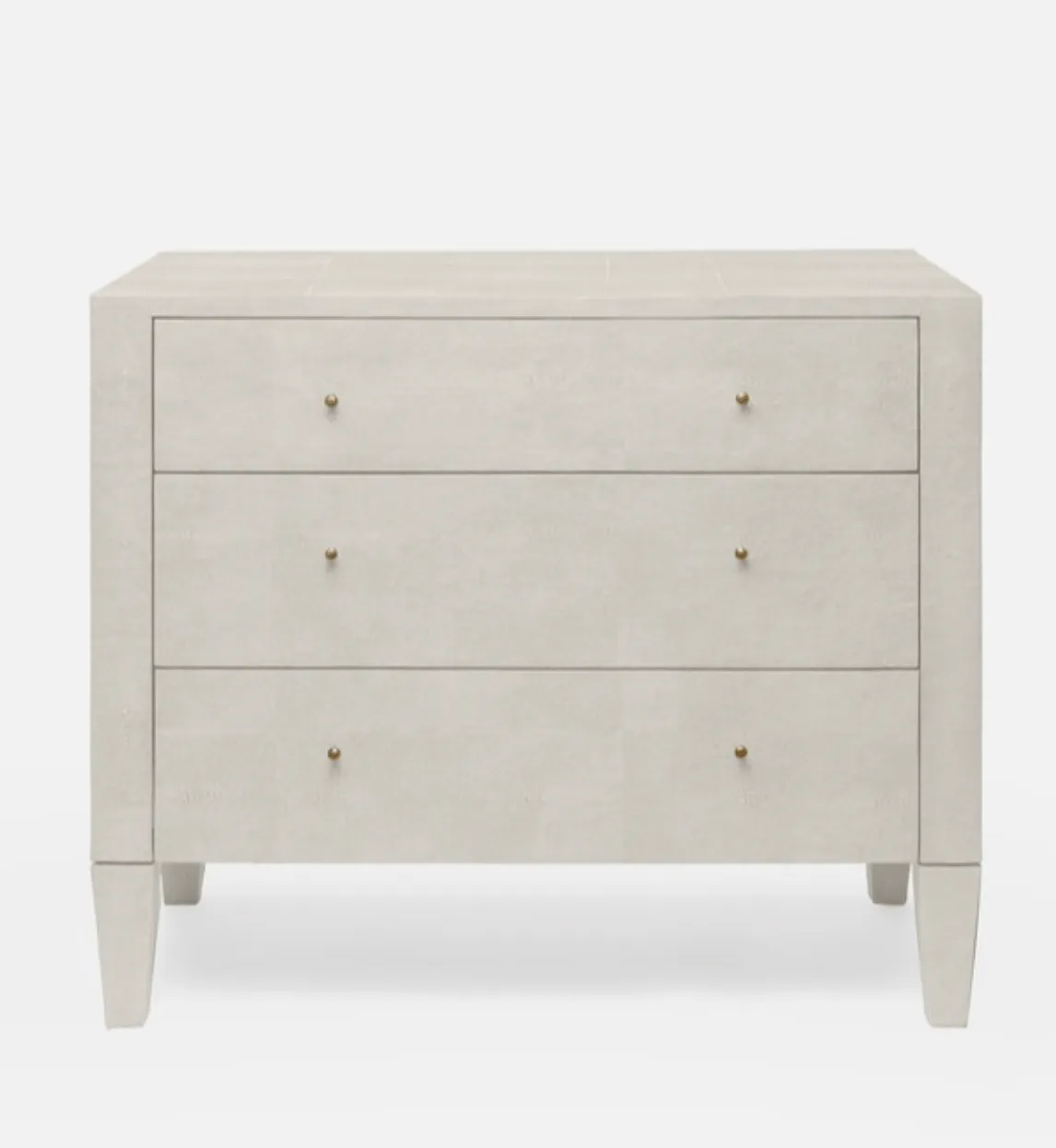 Moonstone Bay Vintage Shagreen Chest- French Gray