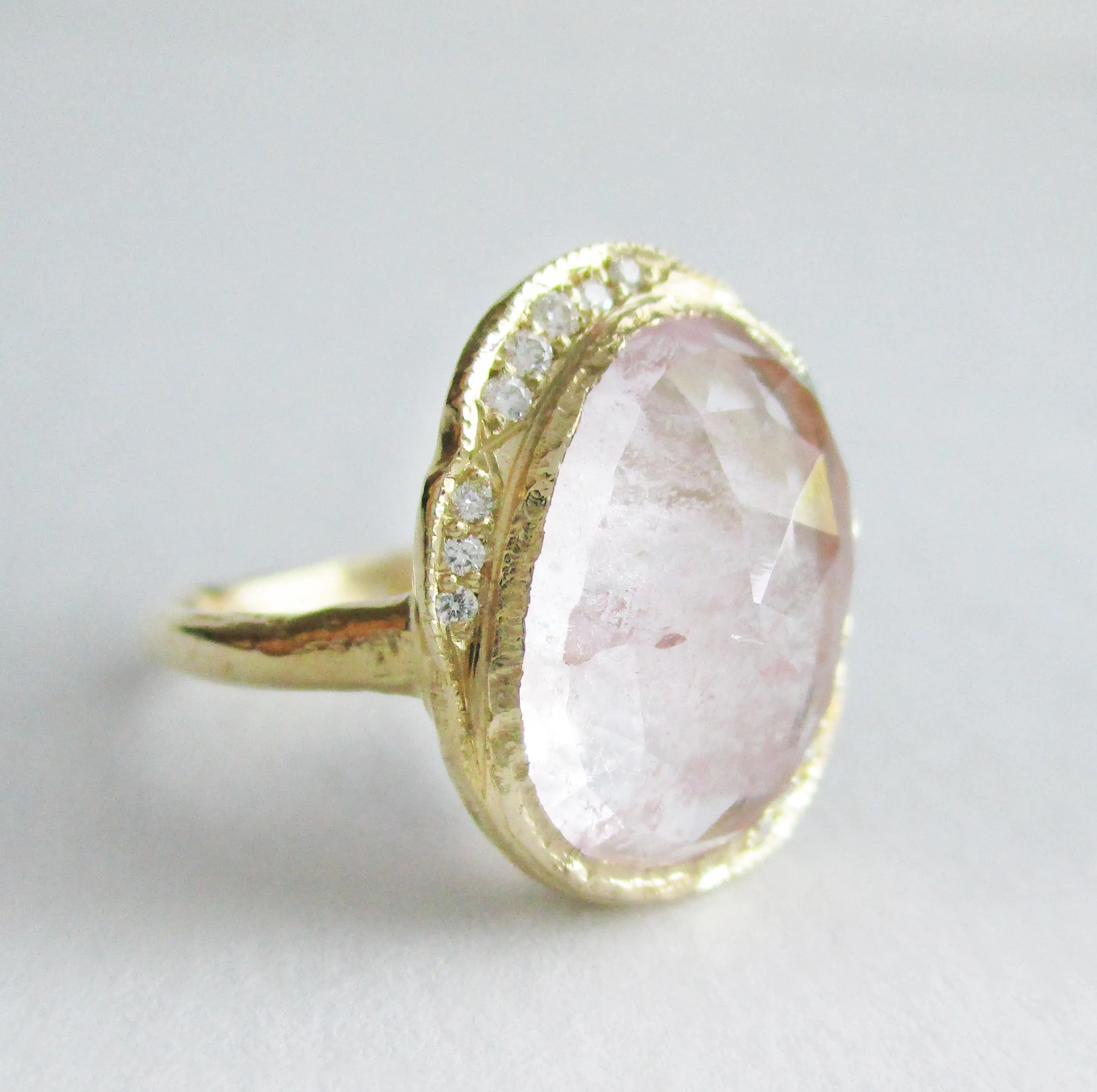 Morganite Hidden Cove Ring