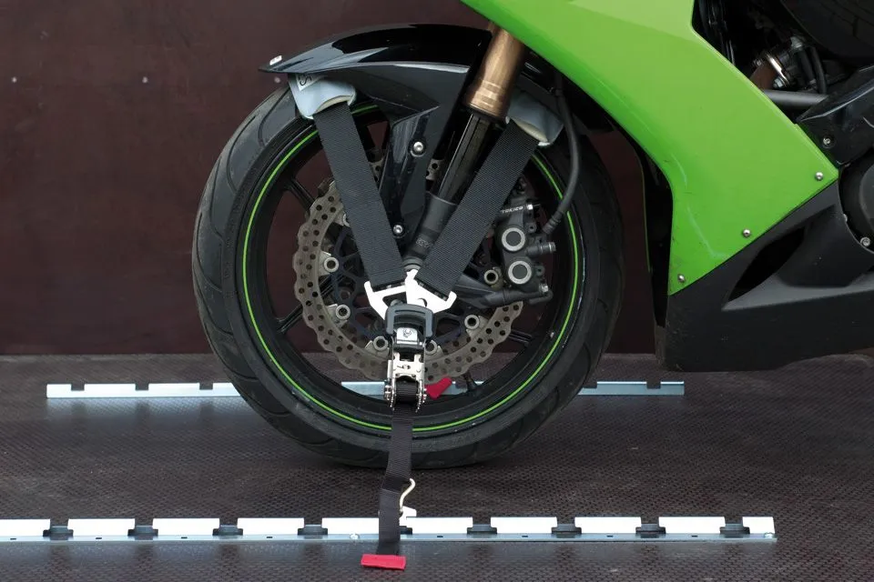Motorcycle Transport - Tyre Fix Transport Lock