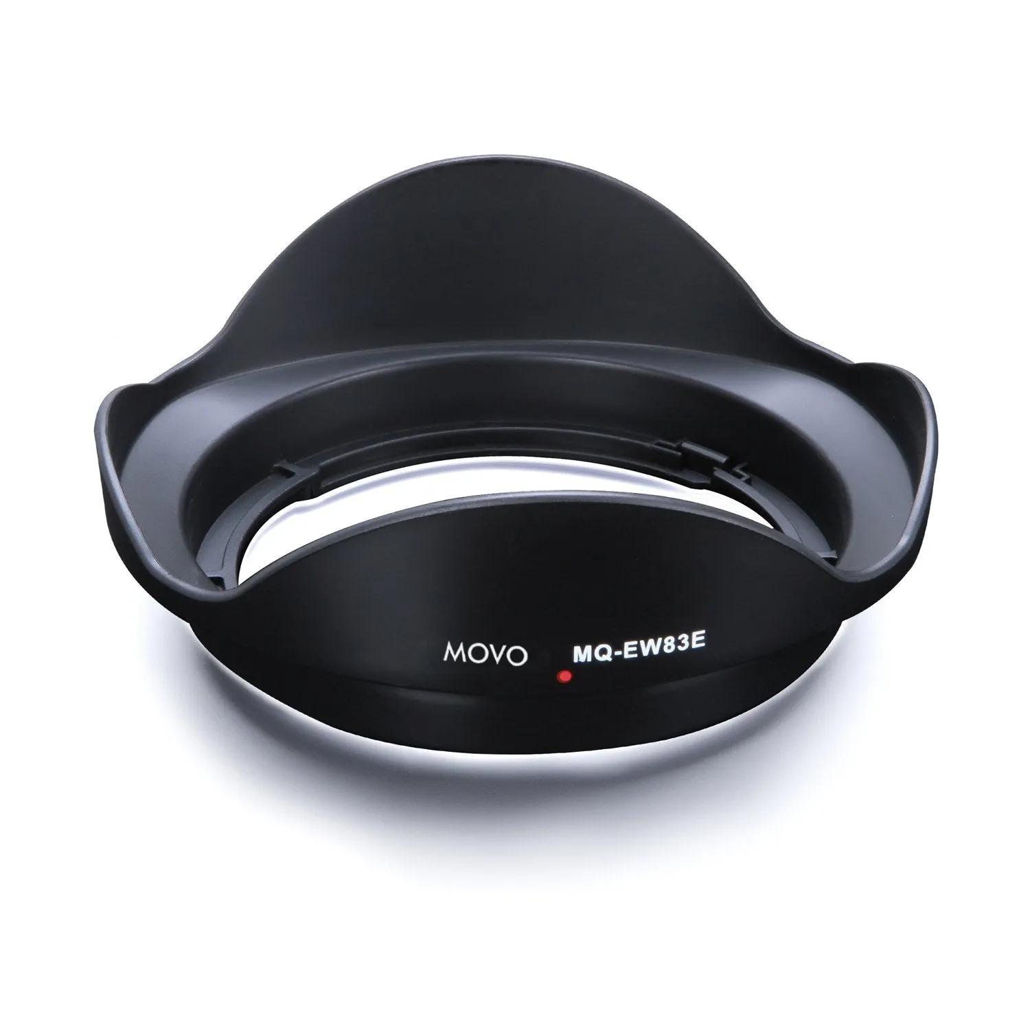 Movo Photo EW-83E Lens Hood for Canon EF 16-35mm f/2.8L USM, 17-40mm f/4L & EF-S 10-22mm f/3.5-4.5 Lenses with 2X Spirit Level & Microfiber Lens Cloth