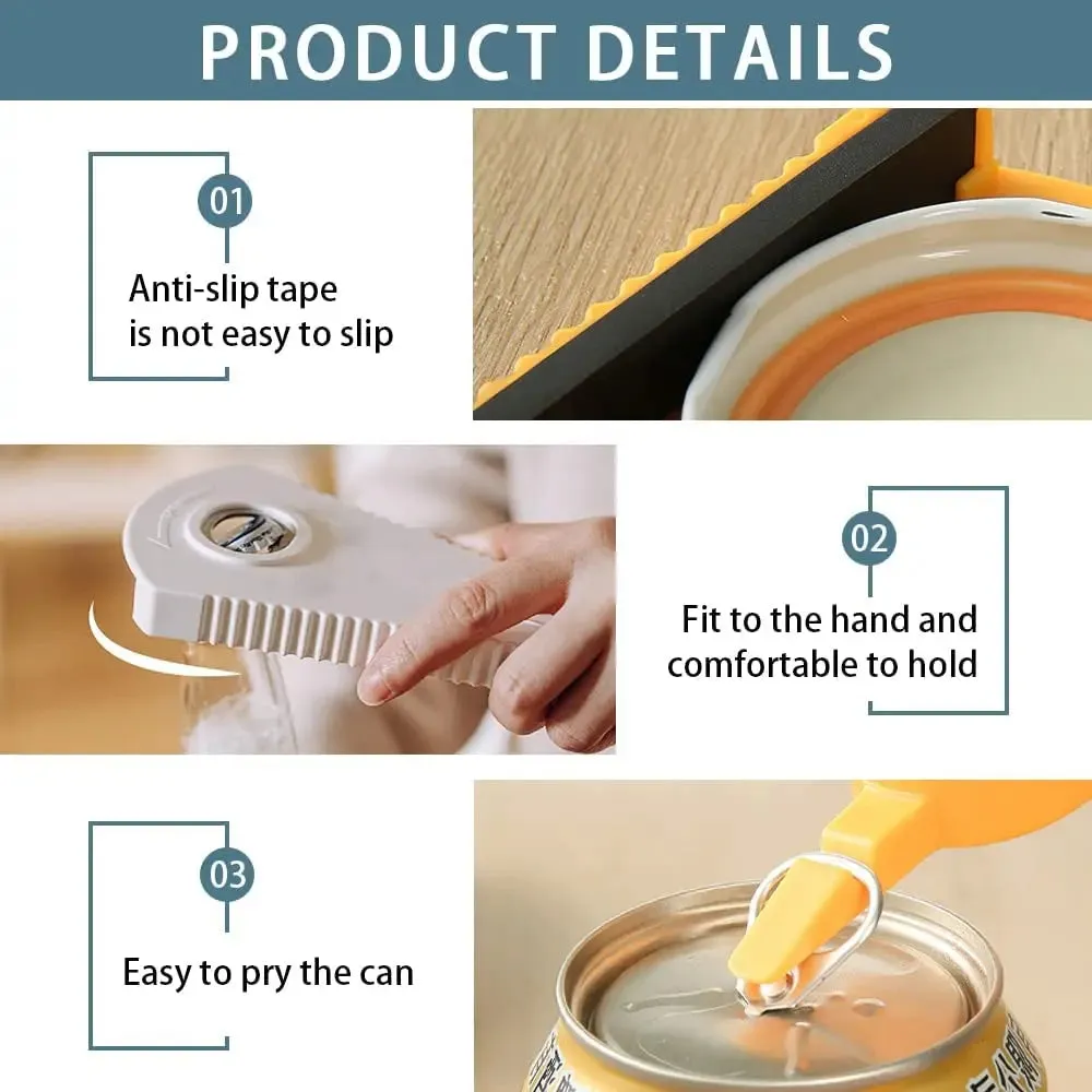 Multifunctional Bottle and Jar Opener