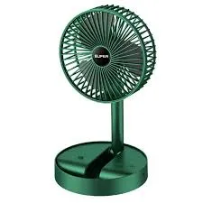 Multifunctional Desktop Circulation Fan | Foldable USB Rechargeable Portable Table Fan – Quiet, Adjustable & Fast-Charging Cooling Companion